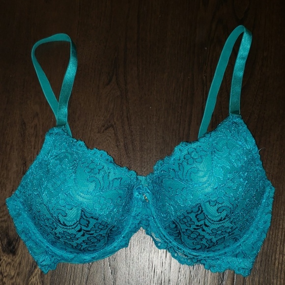 smart & sexy Other - New Smart & Sexy Turquoise Lace Pushup Bra